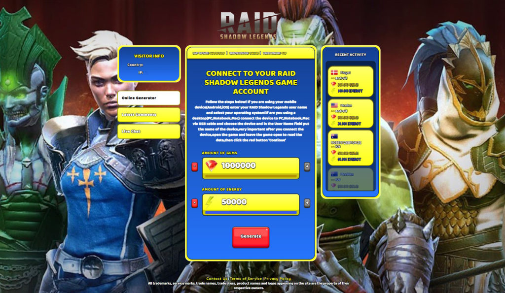 Raid Shadow Legends free instals