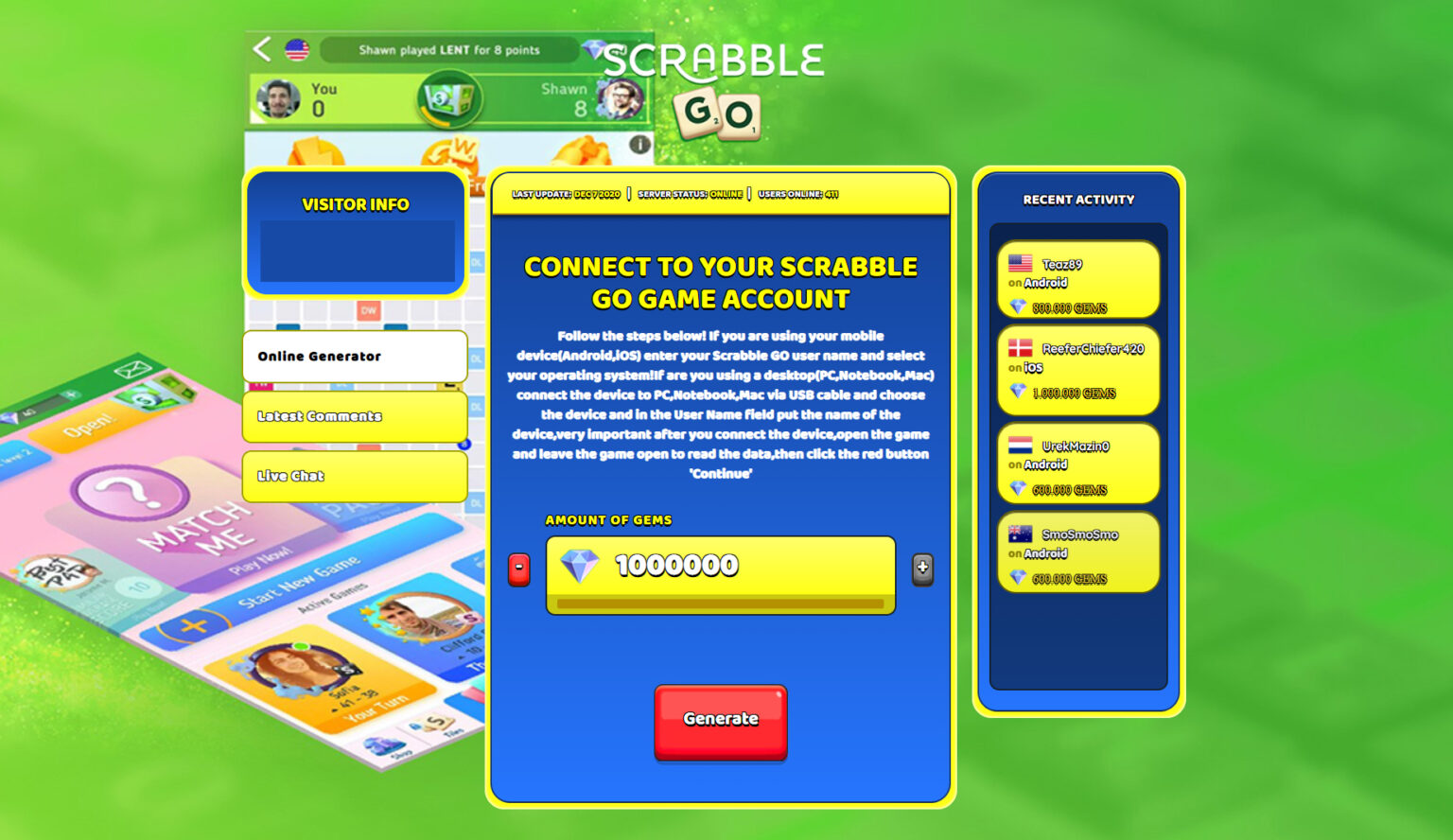 Scrabble GO Hack Mod APK Gems [2021] – Mobile Game Tricks