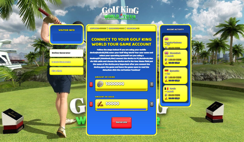 download the last version for android Golf King Battle