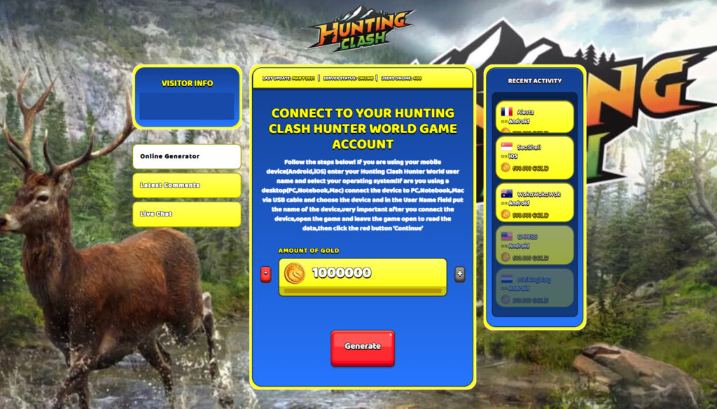 hunting-clash-hunter-world-mod-hack
